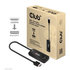 CLUB 3D Club3D Adaptér HDMI + Micro USB na DisplayPort 4K120Hz/8K30Hz, Active Adapter M/F