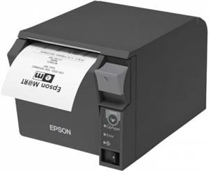 Termo tlačiareň EPSON POKLADNÍ SYSTÉMY EPSON pokl.termo TM-T70II,tmavá,serial+USB,zdroj