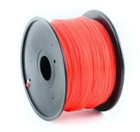 GEMBIRD Tlačová struna (vlákno) ABS, 1,75 mm, 1 kg, červená