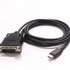 PremiumCord Kábel USB-C na DVI, FullHD@60Hz, 1,8m
