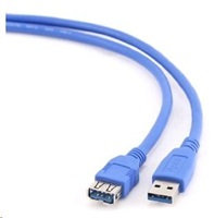 GEMBIRD Kabel USB A-A 1,8m USB 3.0 prodlužovací, modrý