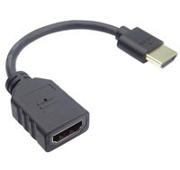 PremiumCord Flexi adaptér HDMI samec - samica na flexibilné káblové pripojenie k televízoru