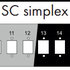 SOLARIX Čelo optické vany 1U pro 24 SC simplex BK