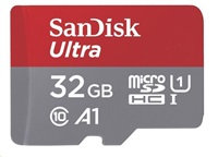 Karta SanDisk MicroSDHC 128 GB Ultra (120 MB/s, A1 Class 10 UHS-I ) + adaptér