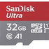 Karta SanDisk MicroSDHC 128 GB Ultra (120 MB/s, A1 Class 10 UHS-I ) + adaptér