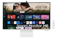 Monitor SAMSUNG MT LED LCD 32" Smart Monitor M8 (M80D) Bílá, AI Procesor, UHD, HDR 10+