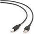 Kábel USB GEMBIRD 2.0 A-B kábel 1,8 m Professional (čierny, pozlátené kontakty)