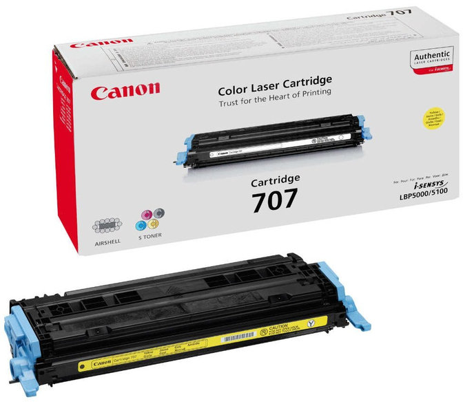 CANON CRG 707Y tonerová cartridge pre LBP-5000
