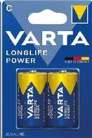 VARTA Longlife Power alkalické batérie typ C 1,5V 2ks