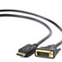 Kábel Gembird DisplayPort na DVI, M/M, 1,8m
