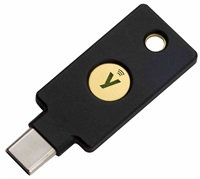 YUBICO YubiKey 5C NFC - USB-C, kľúč/token s viacfaktorovým overovaním (NFC), podporou OpenPGP a čipových kariet (2FA)