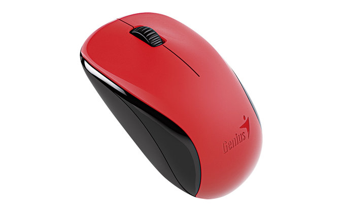 Bluetooth optická myš Genius NX-7000/Kancelárska/Blue Track/Bezdrôtová USB/Červená