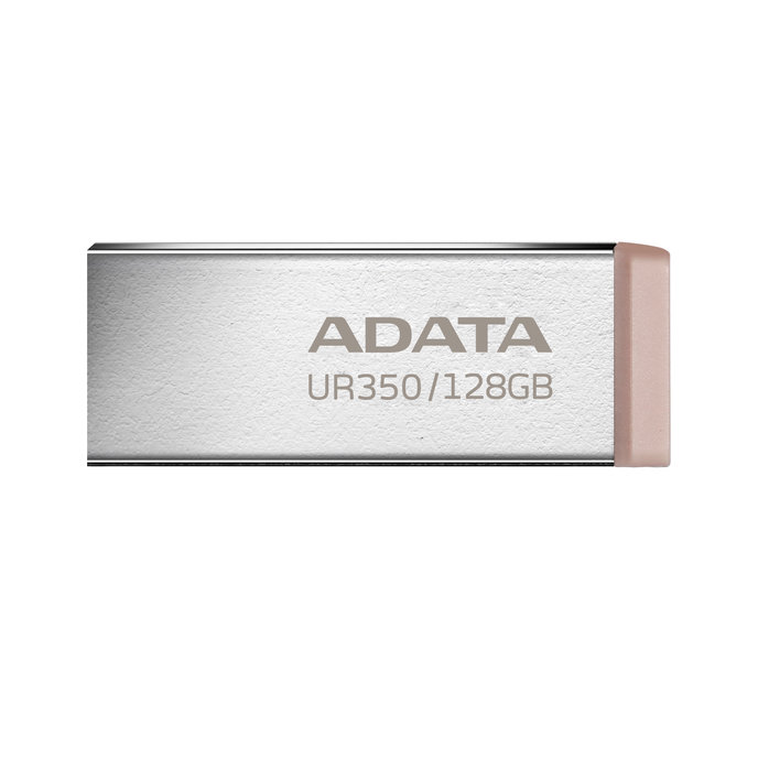 A-DATA ADATA Flash Disk 128GB UR350, USB 3.2 Dash Drive, kov hnědá