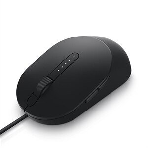 Bluetooth optická myš Dell MS3220/Kancelárska/Laserová/Pre pravákov/3 200 DPI/Drôtová USB/Čierna