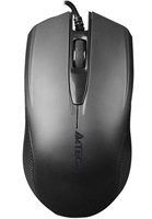 Optická myš A4tech OP-760 Black, myš, 1 koliesko, 3 tlačidlá, USB, čierna