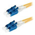 OEM Duplexní patch kabel SM 9/125, OS2, LC-LC, LS0H, 2m