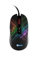 Optická myš C-TECH Dusk, 3200 DPI, RGB
