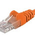 PREMIUMCORD Patch kabel UTP RJ45-RJ45 level 5e 2m oranžová