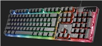 Herná klávesnica TRUST GXT 835 Azor/Drátová USB/CZSK-Layout/Černá