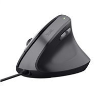 Optická myš TRUST myš Bayo II Ergonomická vertikální myš, USB, černá