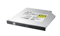 ASUS Slim DVD Writer SDRW-08U1MT/SLIM/BLACK/BULK, čierna, SATA, M-Disc, hromadná (bez SW)