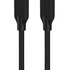 GENIUS nabíjecí kabel ACC-C2CC-3A, 100cm, USB-C na USB-C, 3A, PD60W, opletený, černý