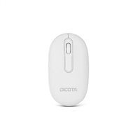 Bluetooth optická myš Dicota DESKTOP/Kancelárska/Optická/1 600 DPI/USB+BT/Biela