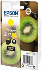 Atramentová tyčinka EPSON Singlepack "Kiwi" Yellow 202XL Claria Premium Ink 8,5 ml