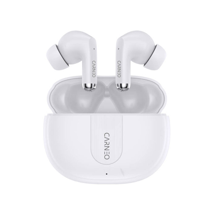 Bluetooth slúchadlá CARNEO do uší 4Fun mini biele