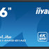 86" iiyama TE8614MIS-B1AG: VA, 4K, 50P, USB-C