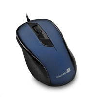 Optická myš CONNECT IT Optická myš, USB, modrá