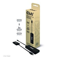 CLUB 3D Club3D hub 1xUSB-C na 4xUSB-C, 10Gbps port, PD 3.0