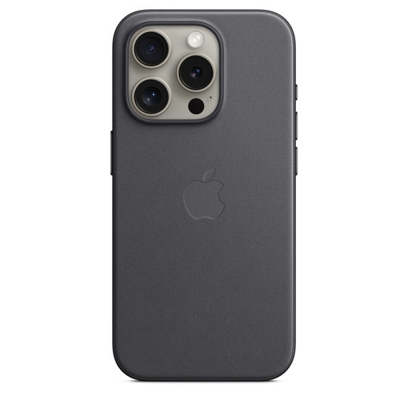 APPLE iPhone 15 Pre FineWoven Case MS - Black