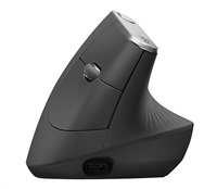 Bluetooth optická myš LOGITECH OEM Logitech MX Vertical/Vertikálna/Optická/Pre pravákov/4 000 DPI/USB+BT/Grafitová