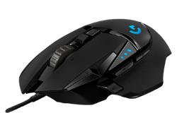 Optická myš LOGITECH OEM Logitech G502 HERO/Herná/Optická/Pre pravákov/25 600 DPI/Drôtová USB/Čierna