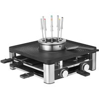 WMF Lumero Gourmet Station 3v1 raclette gril, 1800 W, fondue, nastavitelný termostat