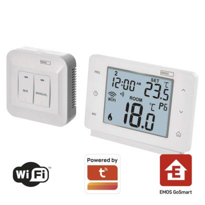 EMOS Izbový programovateľný bezdrôtový WiFi GoSmart termostat P56211