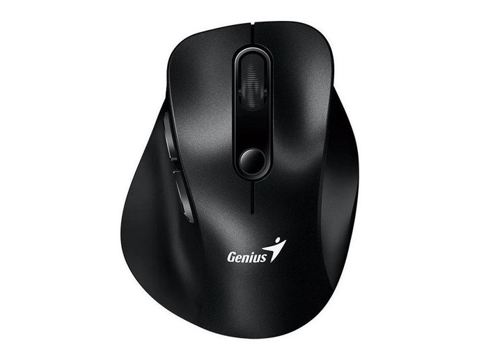 Bluetooth optická myš Genius Ergo 9000S/Ergonomická/Optická/Pre pravákov/2 400 DPI/USB+BT/Čierna