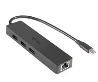 i-tec USB 3.1 Type C SLIM HUB 3 Port With GLAN