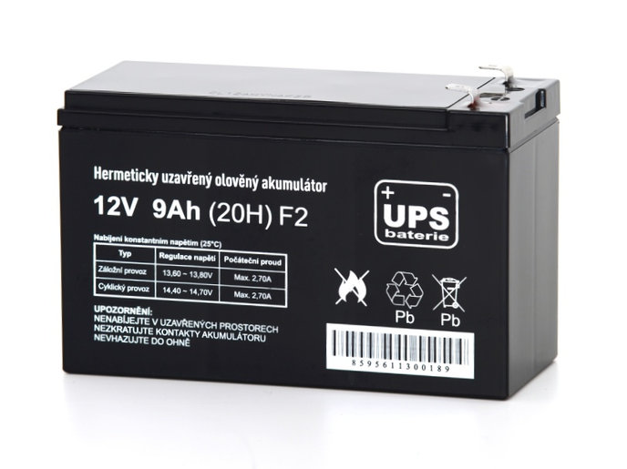 FIAMM UPS batéria 12V 9Ah F2