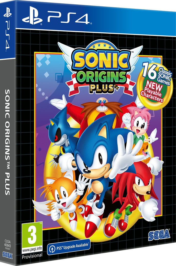 SEGA PS4 - Sonic Origins Plus Limited Edition
