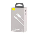 Baseus Wisdom USB-A/C kábel 1,5m 5A 2ks