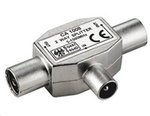 Kombinátor TV antén PremiumCord - konektor IEC 75 Ohm 1xM-2xF