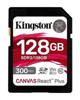 Kingston Canvas React Plus/SDHC/128 GB/UHS-II U3 ??/ Class 10