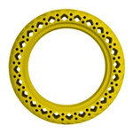 RhinoTech bezdušová pneumatika pro Scooter 8.5x2, žlutá