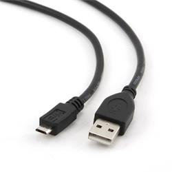 Kábel USB GEMBIRD 2.0 Kábel A-Micro B 0,5 m (čierny)