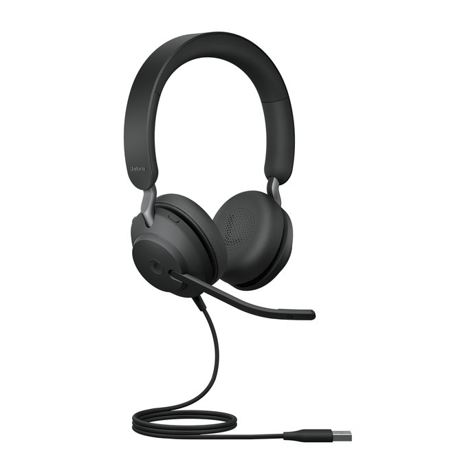 Bluetooth slúchadlá Jabra Evolve2 40 SE/Stereo/USB/Drát/MS/čierne