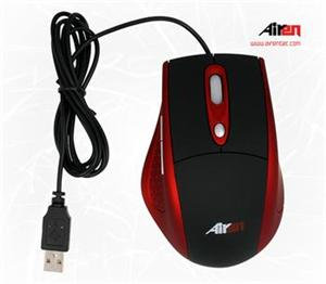 Laserová myš AIREN MOUSE RedMouseR Two (3000-3500-4000dpi)