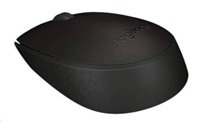 Bluetooth optická myš Logitech B170/Cestovní/Optická/Bezdrátová USB/Černá