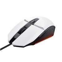 Optická myš TRUST GXT 109 FELOX/Herní/Optická/Pro praváky/Drátová USB/Bílá